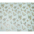 Blue Pure Silk Chiffon Metallic Fabric 110cm | Regal Fabrics