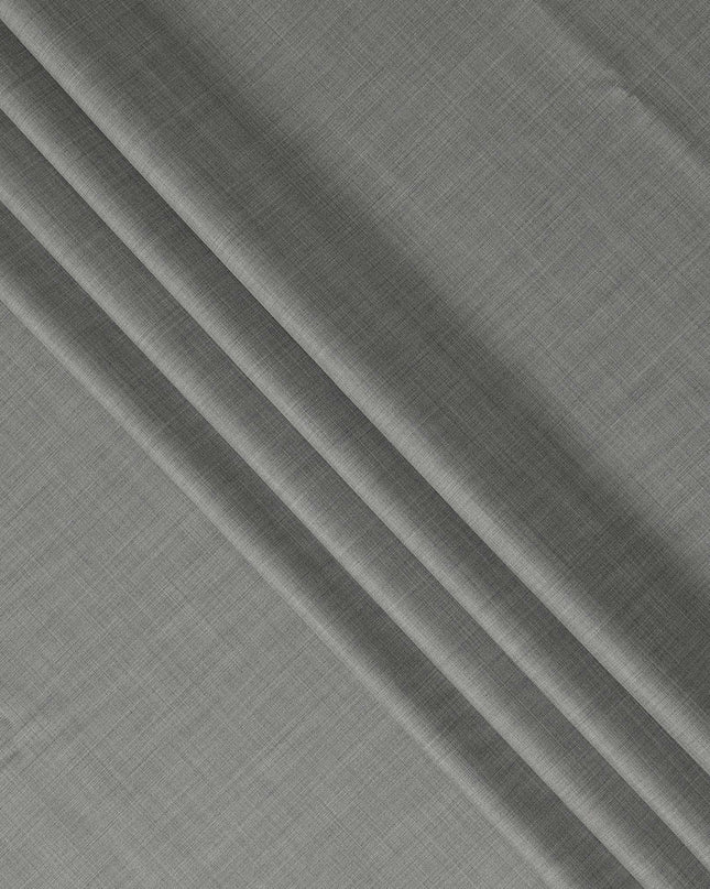 Grey Italian Wool Suiting Fabric 150cm Piece
