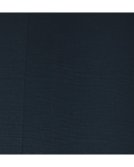 Blue Italian Wool Suiting Fabric 150cm Piece