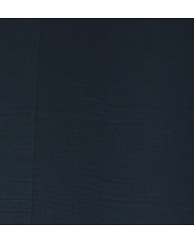 Blue Italian Wool Suiting Fabric 150cm Piece