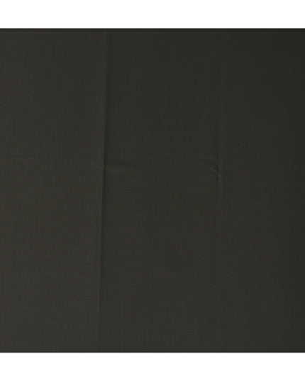 Black Italian Wool Suiting Fabric 150cm Piece