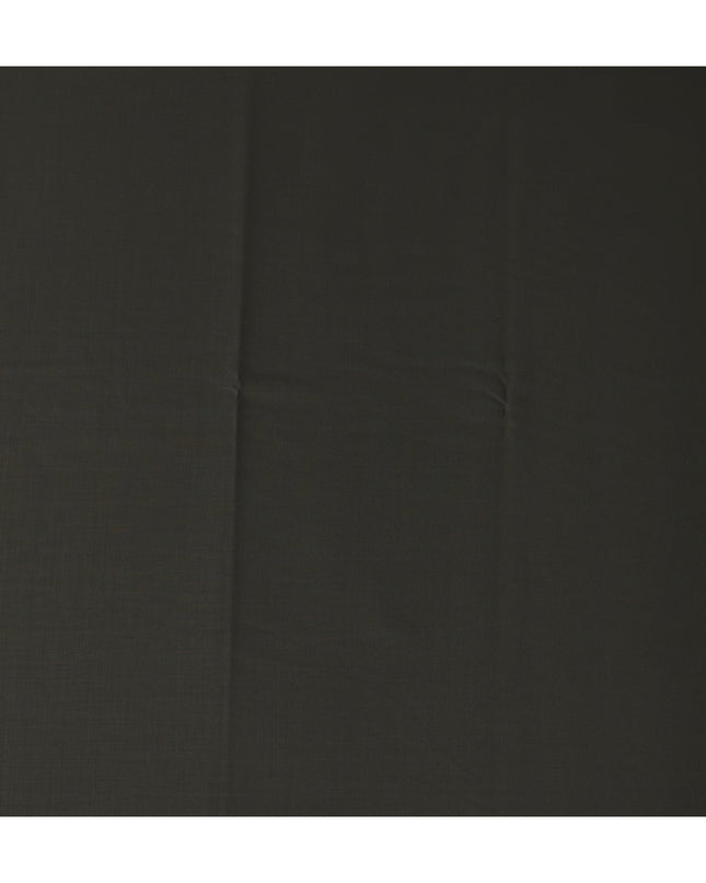 Black Italian Wool Suiting Fabric 150cm Piece