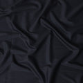 Black Italian Wool Suiting Fabric 150cm Piece