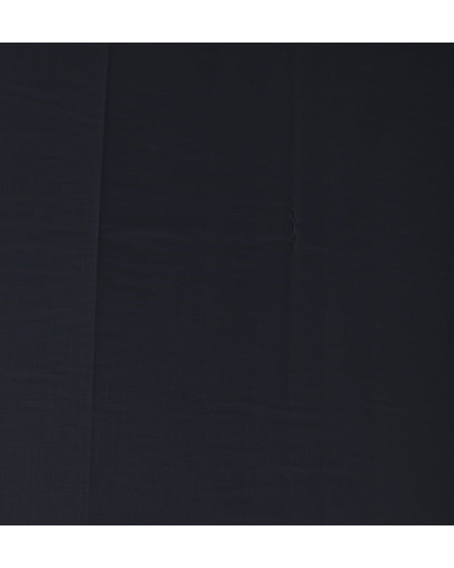 Black Italian Wool Suiting Fabric 150cm Piece