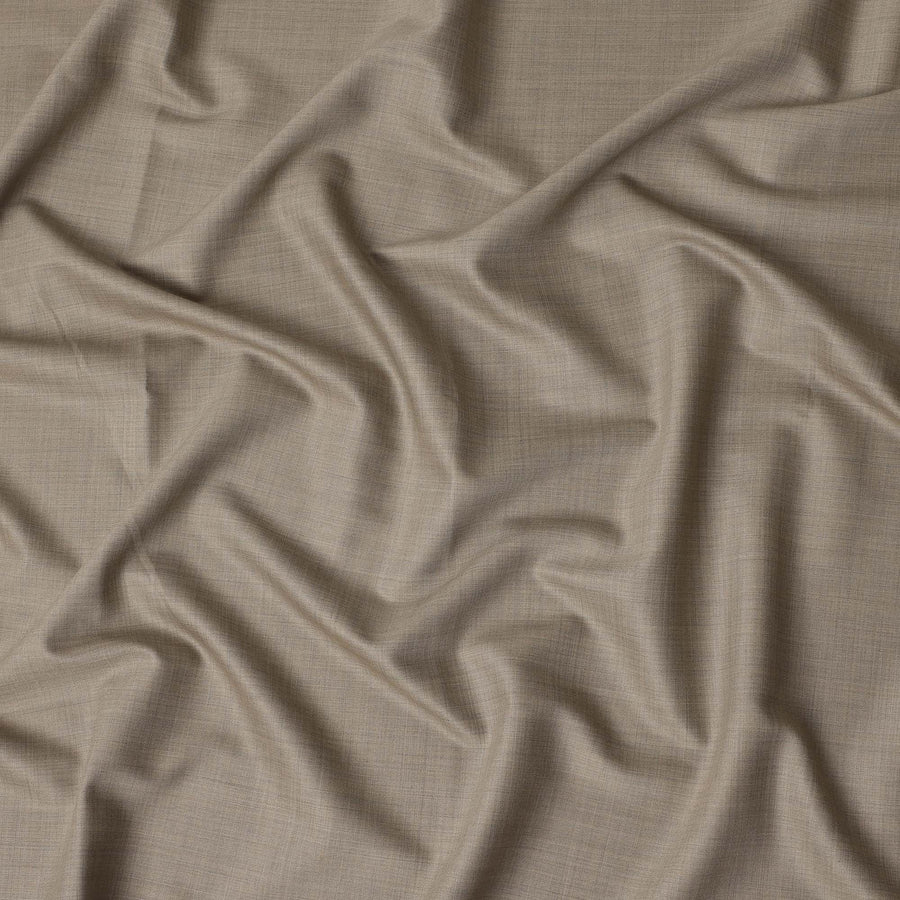 Beige Italian Wool Suiting Fabric 150cm Piece