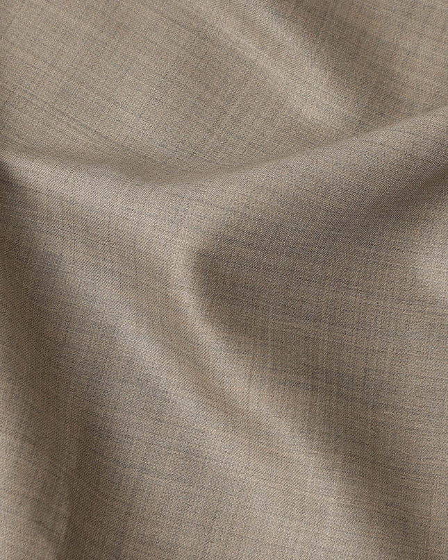 Beige Italian Wool Suiting Fabric 150cm Piece