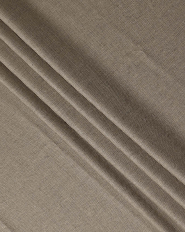 Beige Italian Wool Suiting Fabric 150cm Piece