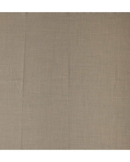 Beige Italian Wool Suiting Fabric 150cm Piece
