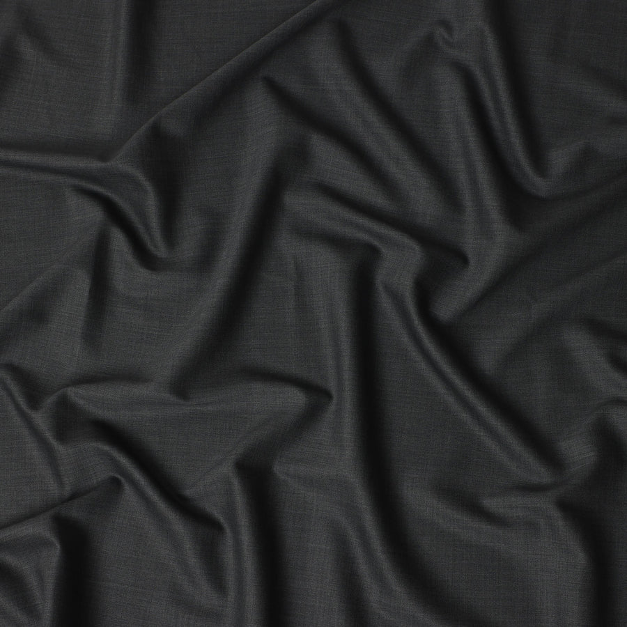 Grey Italian Wool Suiting Fabric 150cm Piece