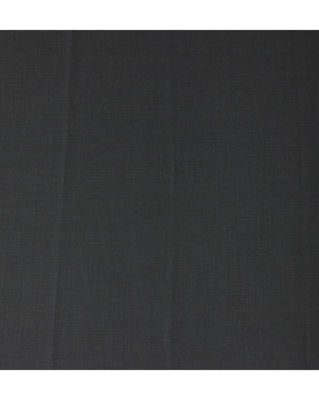 Grey Italian Wool Suiting Fabric 150cm Piece
