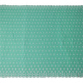 Mint Teal Green Floral Embroidered Voile 140cm India