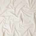 Ivory Abstract Swirl Embroidered Cotton Voile 110cm