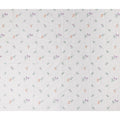Ivory Multicolor Embroidered Cotton Voile Fabric 110cm