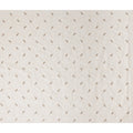Ivory White Embroidered Cotton Voile Fabric 110cm
