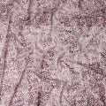Plum Purple Digital Print Lawn Fabric 110cm