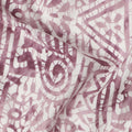 Plum Purple Digital Print Lawn Fabric 110cm