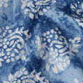 Cornflower Blue Digital Print Lawn Fabric 110cm