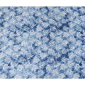 Cornflower Blue Digital Print Lawn Fabric 110cm