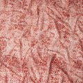 Terracotta Orange Digital Print Lawn Fabric 110cm