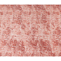 Terracotta Orange Digital Print Lawn Fabric 110cm