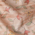 Peach Blush Digital Print Lawn Fabric 110cm