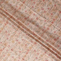 Peach Blush Digital Print Lawn Fabric 110cm
