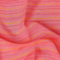 Coral Pink Synthetic Chiffon Fabric 110cm