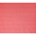 Coral Pink Synthetic Chiffon Fabric 110cm