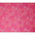 Fuchsia Pink Synthetic Chiffon Fabric 110cm