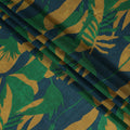 Emerald Green Synthetic Chiffon Fabric 110cm