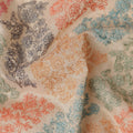 Multicolor Floral Patchwork Embroidered Voile 110cm