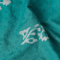 Jade Green Embroidered Cotton Voile Fabric 110cm