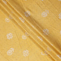 Sunshine Yellow Embroidered Cotton Voile Fabric 110cm