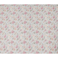 Grey Floral Cotton Voile Fabric 110cm India