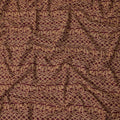 Brown Floral Cotton Voile Fabric 110cm India