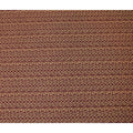 Brown Floral Cotton Voile Fabric 110cm India