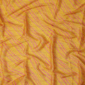 Golden Yellow Stripe Chiffon Fabric