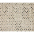Champagne Beige Dot Synthetic Chiffon Fabric