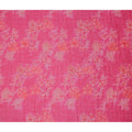 Magenta Pink Batik Chiffon Fabric