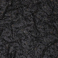 Jet Black Pure Silk Georgette Fabric 110cm