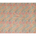 Multicolor Paisley Cotton Voile Embroidery Fabric 110cm India