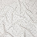 Snow White Pure Silk Georgette Fabric 110cm