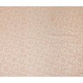 Peach Pink Floral Cotton Voile Embroidery Fabric 110cm India