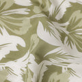 Green Leaf Cotton Lawn Printed Fabric 110cm India
