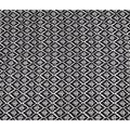 Black Geometric Cotton Lawn Printed Fabric 110cm India