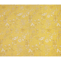 Yellow Floral Cotton Lawn Printed Fabric 110cm India