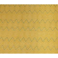 Yellow Geometric Cotton Lawn Printed Fabric 110cm India