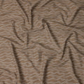 Brown Stripe Cotton Lawn Printed Fabric 110cm India