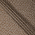 Brown Stripe Cotton Lawn Printed Fabric 110cm India