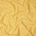 Yellow Stripe Cotton Lawn Printed Fabric 110cm India